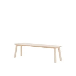 OUT Objekte Unserer Tage - Meyer 23 Bench Medium 160 Cm, Ash Waxed With White Pigment