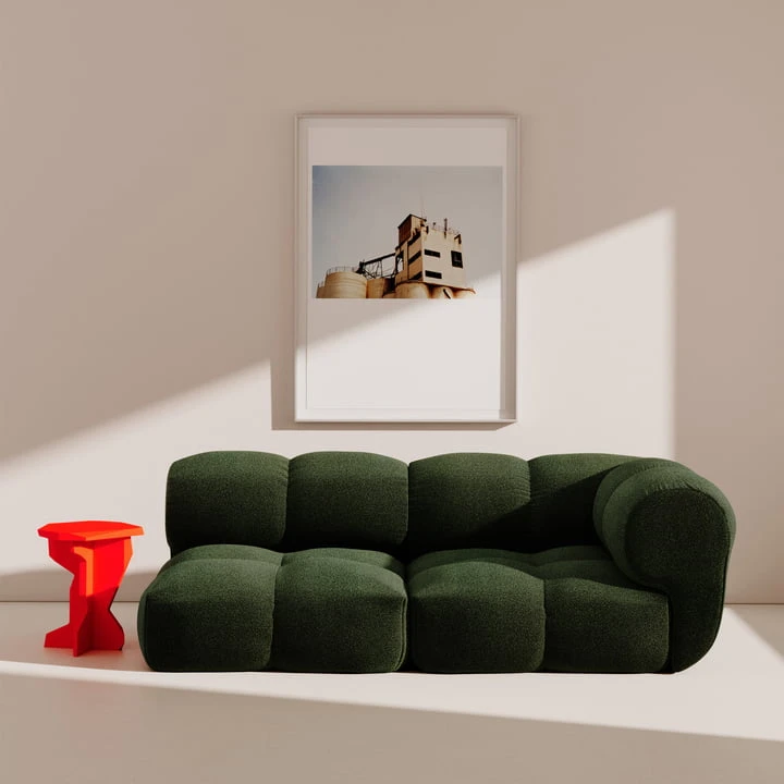 OUT Objekte Unserer Tage - Sander 02 2. 5 Seater Sofa, Midnight Blue (Xtreme YS024) - Image 10