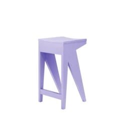 OUT Objekte Unserer Tage - Schulz Bar Stool 65 Cm, Ash, Lilac