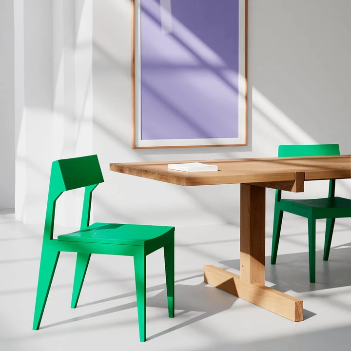 OUT Objekte Unserer Tage - Schulz Chair, Apricot Pink - Image 7