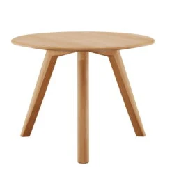 OUT Objekte Unserer Tage - Meyer Coffee Table Medium, Ø 58 X H 45 Cm, Oak Waxed