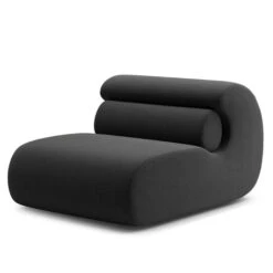 OUT Objekte Unserer Tage - Ola Lounge Chair, Anthracite (Main Line Flax MLF28)
