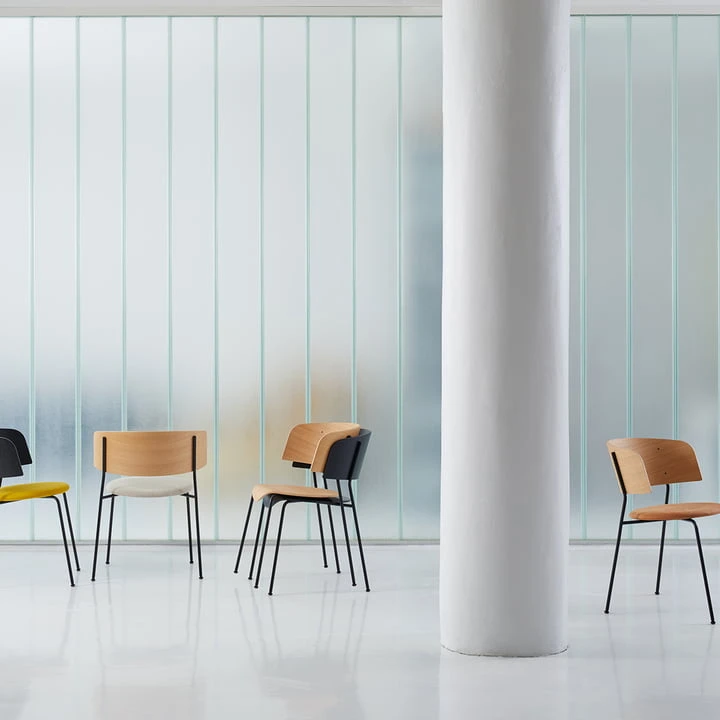 OUT Objekte Unserer Tage - Wagner Armchair, Black / Oak Matt Lacquered - Image 11