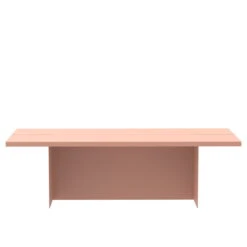 OUT Objekte Unserer Tage - Zebe Low Bench Large, Apricot Pink