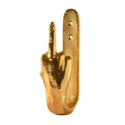 Pols Potten Pols Ptten - F-you Wall Hook, Gold