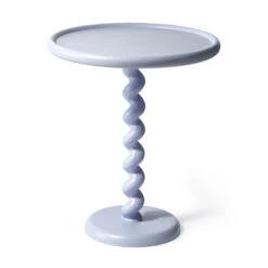 Pols Potten - Twister Side Table, Light Blue