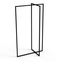 Roomsafari - Modular Frames Stand Coat Rack, Black