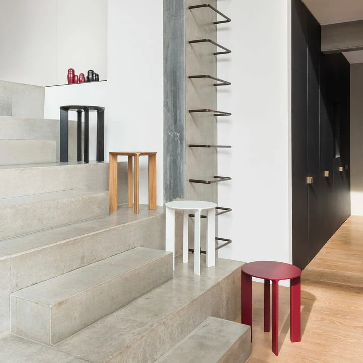 Schönbuch - Hans Stool & Side Table, Natural Oiled Oak - Image 10