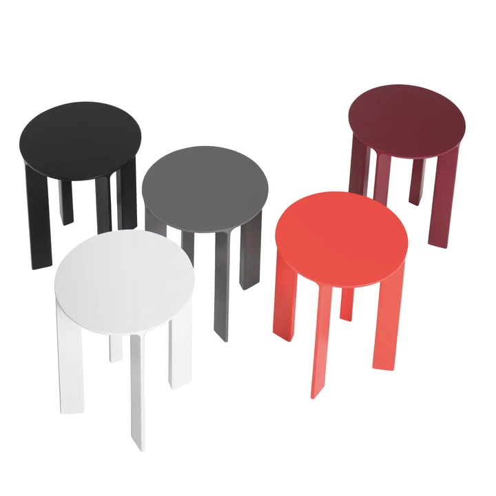 Schönbuch - Hans Stool & Side Table, Natural Oiled Oak - Image 3