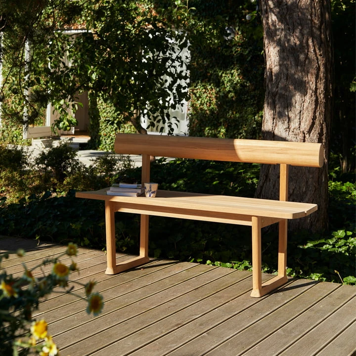 Fritz Hansen - Skagerak Banco Garden Bench, Teak - Image 3
