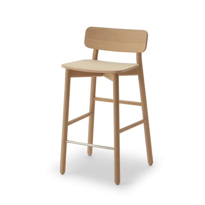 Fritz Hansen - Skagerak Hven Bar Stool, Oak