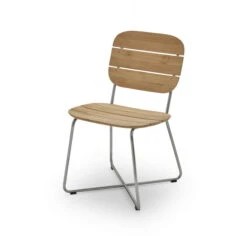 Fritz Hansen - Skagerak Lilium Chair, Teak / Stainless Steel