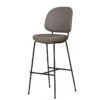 Stellar Works - Industry Bar Chair 750, Bellagio Quartz / Black