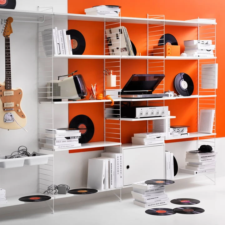 String - Cabinet Module With Door, 58 X 30 Cm, White - Image 10