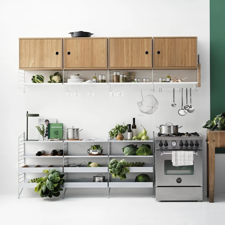 String - Cabinet Module With Door, 58 X 30 Cm, White - Image 7