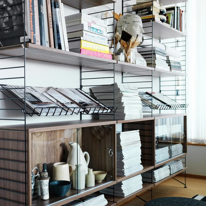 String - Shelf 58 X 20 Cm (pack Of 3), Walnut - Image 15