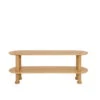 The Hansen Family - Rope Shelf Base, Oak