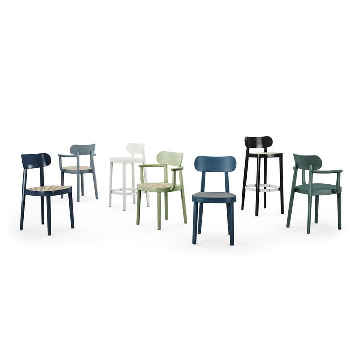 Thonet - 118 MF Armchair, Black - Image 3