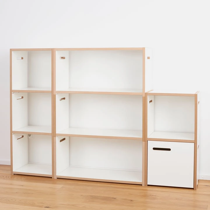 Tojo - Halbstark Shelving System, Basic Module, White - Image 8