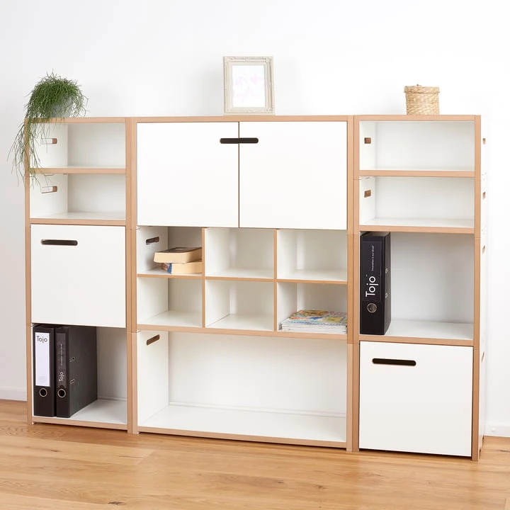 Tojo - Halbstark Shelving System, Basic Module, White - Image 7