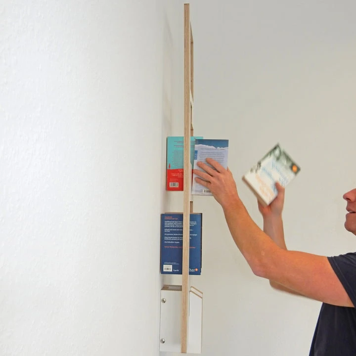 Tojo - Reading Material Bookshelf, White - Image 3