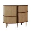 Umage - Audacious Highboard Chest Of Drawers, Dark Oak / Sugar Brown