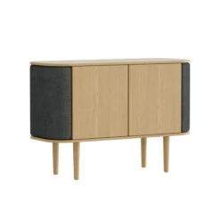 Umage - Treasures Sideboard With 2 Doors, Natural Oak / Shadow