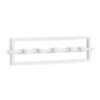 Umbra - Cubiko Wall Coat Rack, L 53 Cm, White