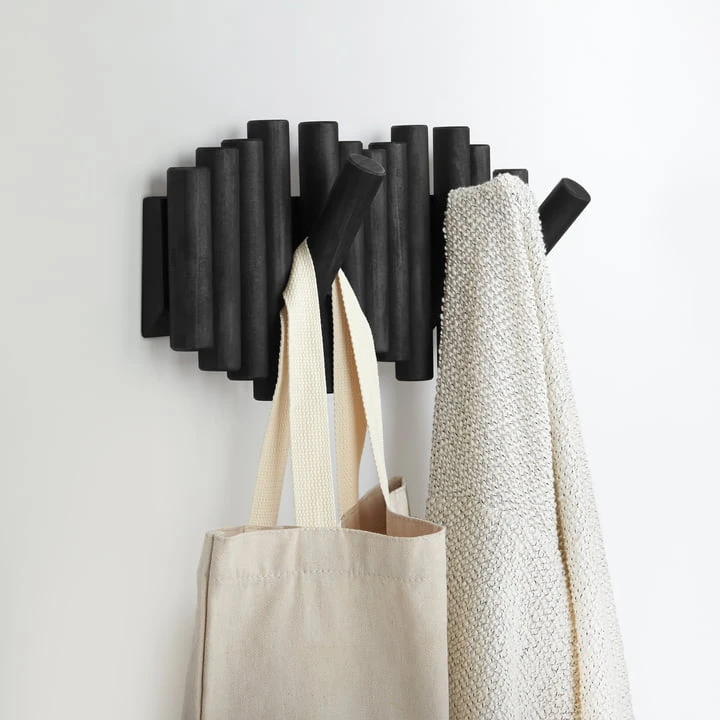 Umbra - Picket Wall Coat Rack, Pine Nature - Image 4