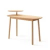 Umbra - Swivo Desk With Storage, Light Beech
