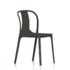 Vitra - Belleville Chair Plastic, Deep Black / Deep Black