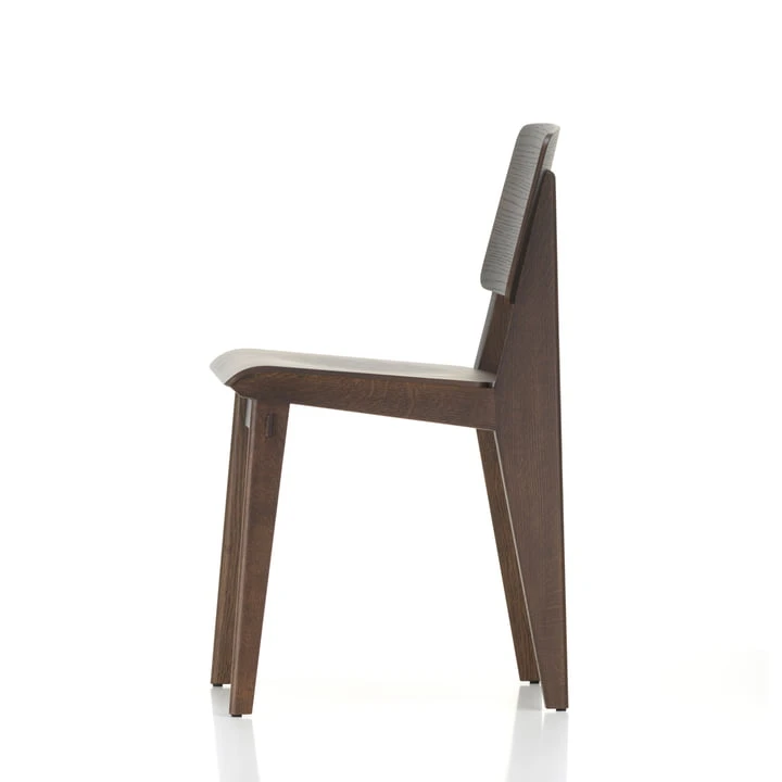 Vitra - Chaise Tout Bois Chair, Natural Oak, Felt Glides - Image 2