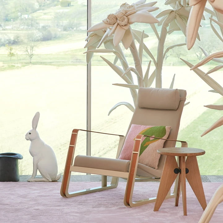 Vitra - Tabouret Solvay , Dark Oak / Black - Image 3