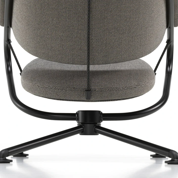 Vitra - Citizen Lowback, Pearl Black / Deep Black - Image 5