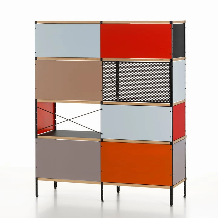 Vitra - Esu Bookcase, Birch / Multicolor - Image 3