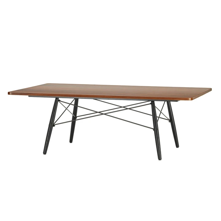 Vitra - Eames Coffee Table, Marble White / Ash Black, 114 X 76 Cm - Image 2