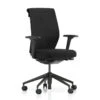 Vitra - ID Cloud, Nero / Basic Dark, With Forward Tilt, With Seat Depth Adjustment, 2D Armrest (soft Castors)
