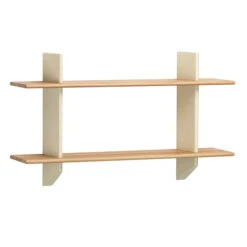 Vitra - Rayonnage Mural Wall Shelf, Natural Oak / Ecru