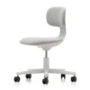 Vitra - Rookie Office Chair, Soft Grey / Plano Cream White / Sierra Grey (hard Floor Castors)