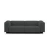 Vitra - Soft Modular Sofa, 2-seater, Dark Grey (Laser 03)