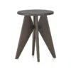 Vitra - Tabouret Solvay , Dark Oak / Black
