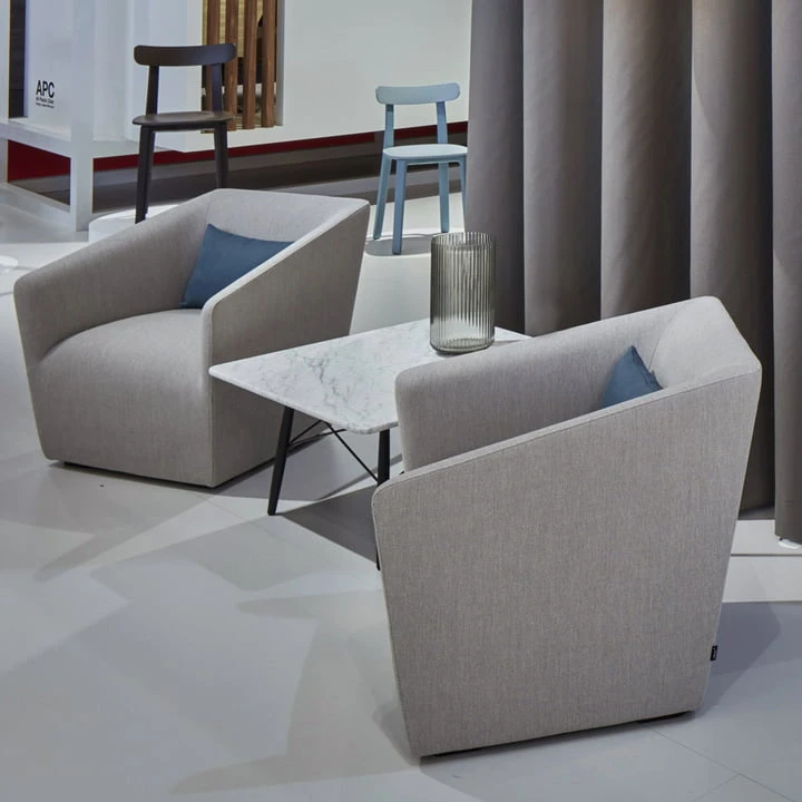 Vitra - Eames Coffee Table, Marble White / Ash Black, 114 X 76 Cm - Image 6