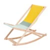 Weltevree - Beach Rocker Rocking Chair, Green / Yellow