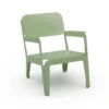 Weltevree - Bended Lounger Outdoor -lounger Chair, Pale Green (RAL 6021)