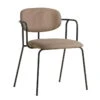 Woud - Frame Chair, Black / Taupe