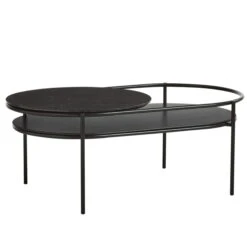 Woud - Verde Coffee Table, Black Marble