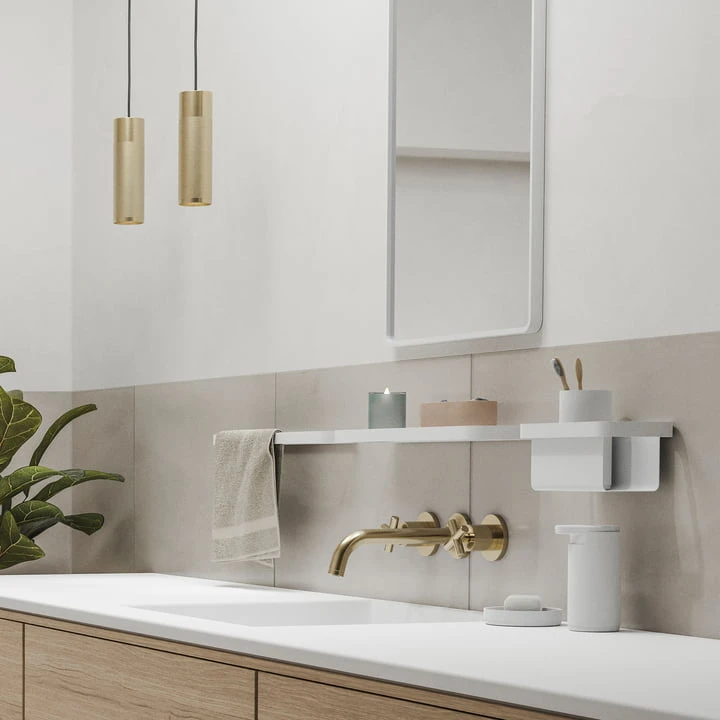 Zone Denmark - Rim Shower Shelf, 11 X 22 Cm, Black - Image 4