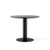 &Tradition & Tradition - In Between Table SK11, Ø 90 Cm, Oak Black Lacquered
