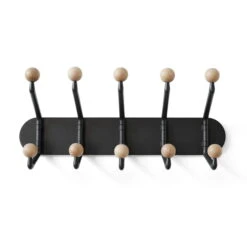 &Tradition & Tradition - Capture Wall Coat Rack SC76, Graphite / Oak
