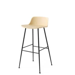 &Tradition & Tradition - Rely HW86 Bar Chair, Beige Sand / Black